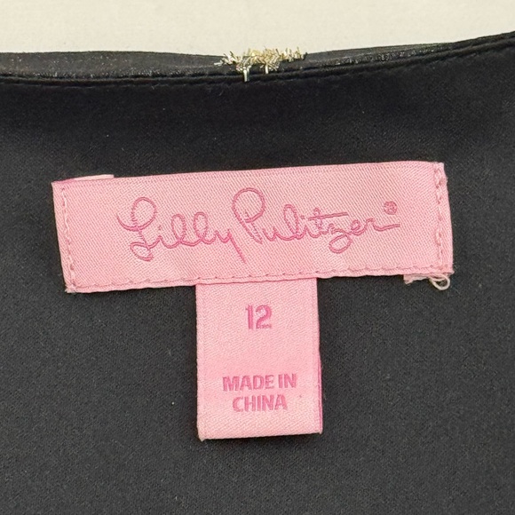 Lilly Pulitzer Caroline silk tunic dress size 12 - Picture 5 of 15